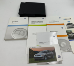 2015 Volkswagen Jetta Owners Manual Set with Case OEM K03B20005 - £42.48 GBP