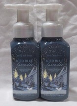 Bath &amp; Body Works Gentle &amp; Clean Foaming Hand Soap Set Lot 2 Iced Blue Lavender - $25.23