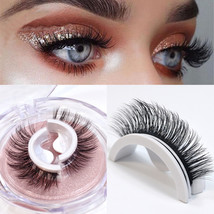 Self-adhesive Reusable Glue-free Eye Lashes With Natural Curl - £9.12 GBP+