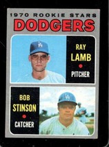 1970 TOPPS #131 RAY LAMB/BOB STINSON VG+ (RC) DODGERS *X70266 - $0.97