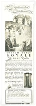 Print Ad Custom Built Royale 24-Tube Radio 1935 1/4-Page Advertisement - $182.07 MXN