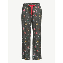 Joyspun Women&#39;s Print Flannel Sleep Pants, Multicolor Size M(8-10) - £12.65 GBP