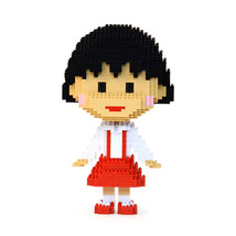 Chibi Maruko-Chan Brick Sculpture (JEKCA Lego Brick) DIY Kit - £61.12 GBP
