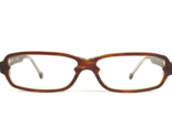 Vintage La Eyeworks Brille Rahmen Panter 961 Brown Horn Klar 52-15-130 - $74.68