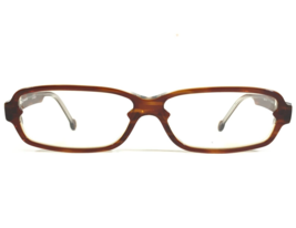Vintage La Eyeworks Brille Rahmen Panter 961 Brown Horn Klar 52-15-130 - £58.41 GBP