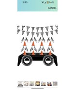 26 Pcs Race Car Party Supplies- Banners, Cones, Wheels, Flags, Tableclot... - $24.30 CAD