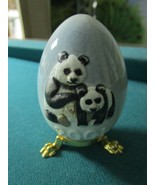 GOEBER EASTER EGG 2001 FOOTED NEW IN BOX 2 1/2&quot;  [82C] - $35.47 CAD