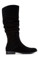 Style &amp; Co. Women&#39;s Kelimae Nubuck Wide Calf Boots Shoes Size 8 WC - $24.72