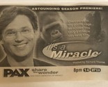 It’s A Miracle Tv Guide Print Ad Advertisement Richard Thomas Pax Tv TV1 - $5.93