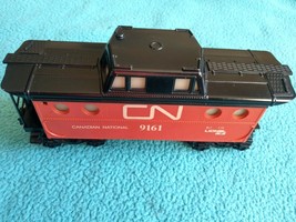 LIONEL LINES 9161 CN CANADIAN NATIONAL RED ILLUMINATED PORTHOLE CABOOSE - £23.48 GBP