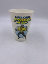 Vintage Luke Cage Power Man Plastic Cup Marvel Made in USA Some Fading - £8.65 GBP