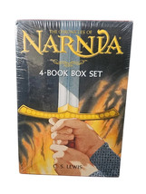 The Chronicles of Narnia Boxed Set of 4 Books C S Lewis NEW NIP SEALED Wardrobe - $22.80