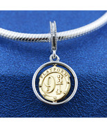 925 Sterling Silver HP Hedwig the Owl Spinning Dangle Charm  - $25.51 CAD