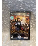 Lord of the Rings The Return of the King (PlayStation 2, 2003) - $25.70 CAD