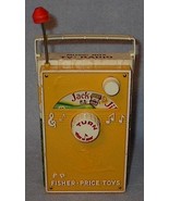 Fisher Price Music Box TV Radio Toy 1968 plays Jack and Jill - $16.39 CAD