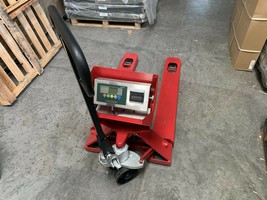 5 Year Warranty Pallet Jack Scale with Built-in PRINTER 5,000 x 1 lb Cap... - $1,499.00