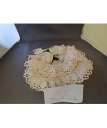 Beige Ivory Eyelet Lace 2 yds 33&quot; x 1&quot; ^ - $10.89 CAD