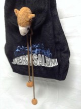 Jerusalem Backpack Bag with Camel 11 L x 12.5 T x 4 deep  - £11.61 GBP
