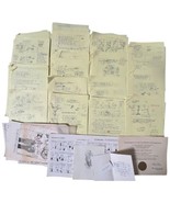 Ben Templeton Comic Strip Artist Motley&#39;s Crew Archive Drafts Sketches D... - $641.18 CAD