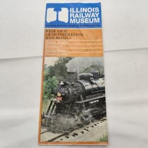 Vintage 1994 Illinois Railway Museum Union Illinois McHenry Trains Brochure - $21.37
