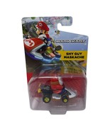 Mario Kart Shy Guy Figure Standard Kart Nintendo Race Car Toy Jakks Paci... - $190.39 MXN