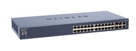 Netgear Pro Safe FS728TS 24-Port 1U Smart Switch - £112.32 GBP