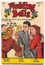 Wedding Bells #1 1954- Romance comic- He Left Me at the Altar G - £73.16 GBP