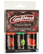 Goodhead Tingle Drops Kit - Strawberry/green Apple/watermelon - £16.73 GBP+