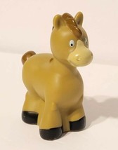 Vintage Little Tikes Handler Hauler Rowdy The Ranch Horse Pony Figure Tan  - $7.99