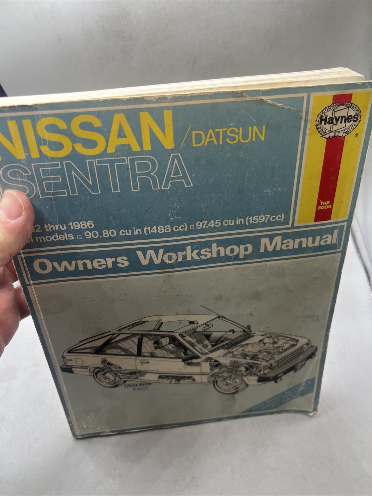 Nissan  Sentra 1982-1986  Datsun Workshop Auto Repair Manual Item image 14