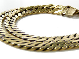 HEAVY 14K Chain Curb Link 16.9g 9.5in Mens Bracelet or Anklet $931 in Scrap Gold - $1,040.25