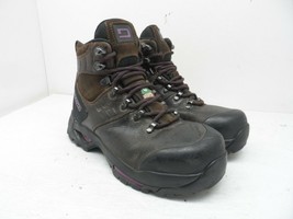 DAKOTA Women&#39;s 2120 HD3 Steel Toe Comp Plate Waterproof Hiking Boots Brown 7M - £28.47 GBP