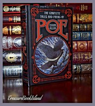 New Complete Tales &amp; Poems By Edgar Allan Poe Sealed Leather Bound Collectible - £25.61 GBP