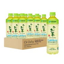 Oi Ocha Matcha Green Tea Unsweetened, 16.9 Ounce Bottle (Pack of 12), Su... - $28.70