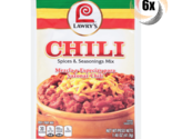 6x Packets Lawry&#39;s Chili Flavor Spices &amp; Seasoning Mix | No MSG | 1.48oz - £16.03 GBP