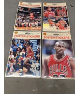 1988 Michael Jordan Chicago Bulls Poster Stickers Facsimile Auto Dunk Co... - $87.51 CAD
