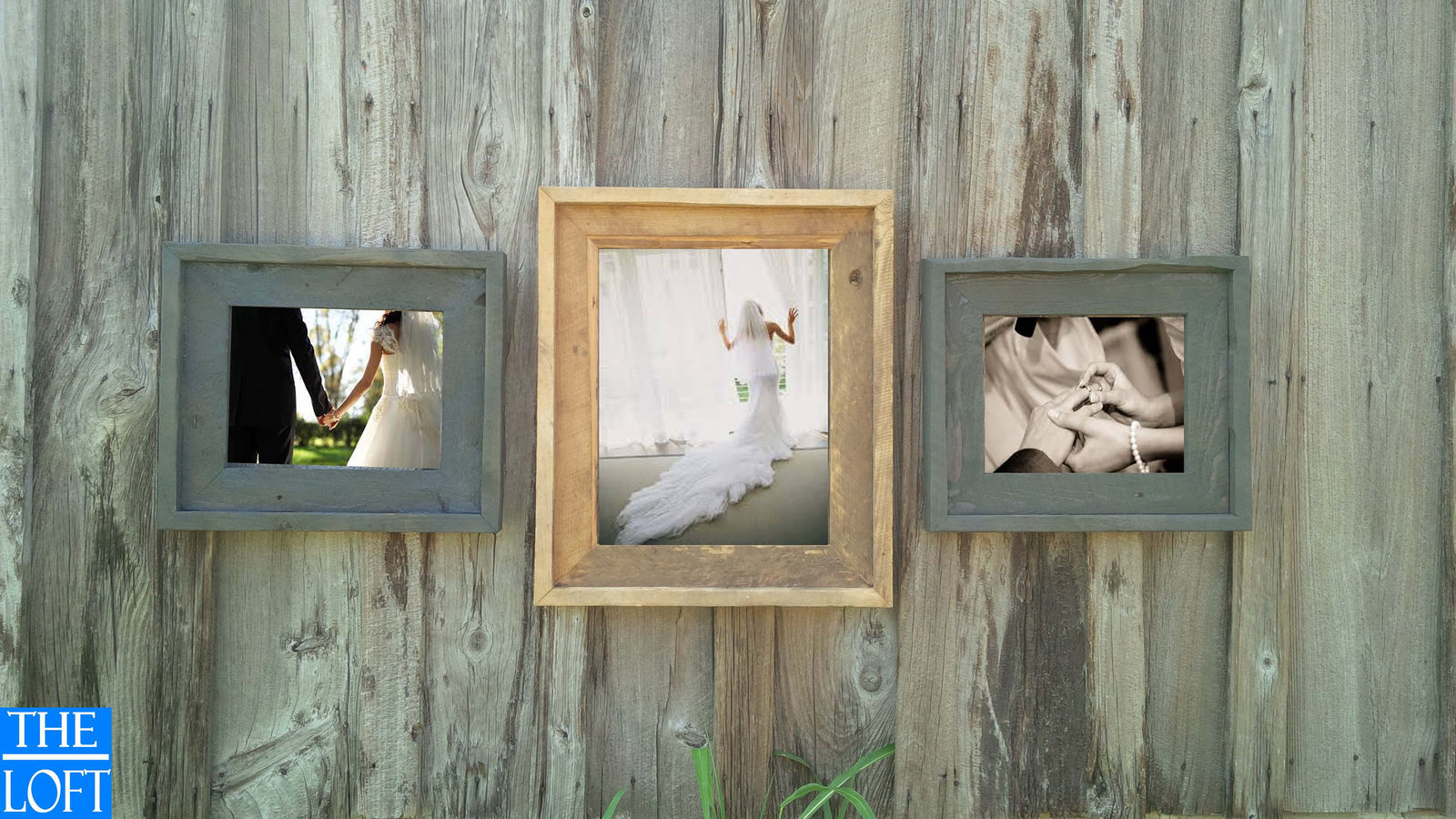 Gallery Wall (All Finishes) - Includes 16x20 & Two 11x14 Frames - The Loft Signa
