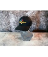 Indianapolis Motor Speedway Vtg DeLong USA Embroidered Logo Black Snapba... - $473.51 MXN