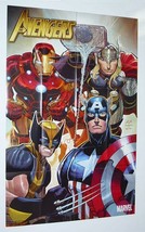 Avengers POSTER:WOLVERINE/CAPTAIN AMERICA/IRON MAN/THOR - £31.97 GBP
