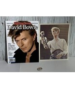 Lot of David Bowie memorabilia Rolling Stone Mag, photo, pin back - £15.15 GBP