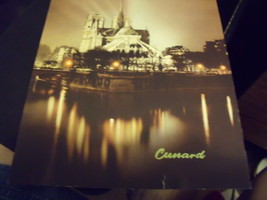 Cunard Cruises Queen Elizabeth Ship Menu from 1963 - $6.00