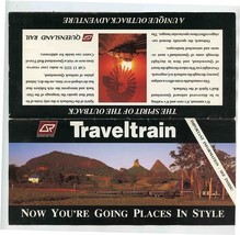 Traveltrain Queensland Rail Ticket Folder Tickets Spirit of the Outback - $21.78
