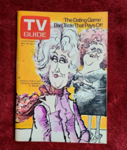 TV Guide 1975 Maude Beatrice Arthur Dating Game Mar 29 - Apr 4 NYC Metro EX - £11.21 GBP