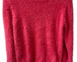 A New Day Sweater Womens Size XS Sparkly Pink Crew Neck Long Sleeved - $10.05