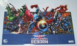 Captain America Reborn POSTER:SPIDER-MAN/THOR/AVENGERS/HULK - £31.96 GBP