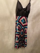 EUC Sele&#39; Multi-Color Pleated Dress Size Small - £18.20 GBP