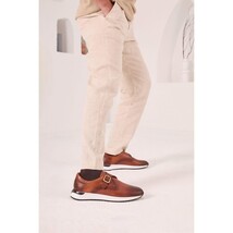 The Torino Tan Leather Men Sneaker image 14