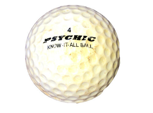 Primary image for psychic know it all ball golf ball 8 ball fortune telling  (Cover Piece Only)