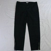 J.Jill 6 Black Mid Rise Skinny Casual Pants - £10.98 GBP