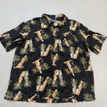 Puritan Sport Fishing Beer &amp; Cigars Men’s Hawaiian Camp Shirt Size XL X-Large - £13.17 GBP